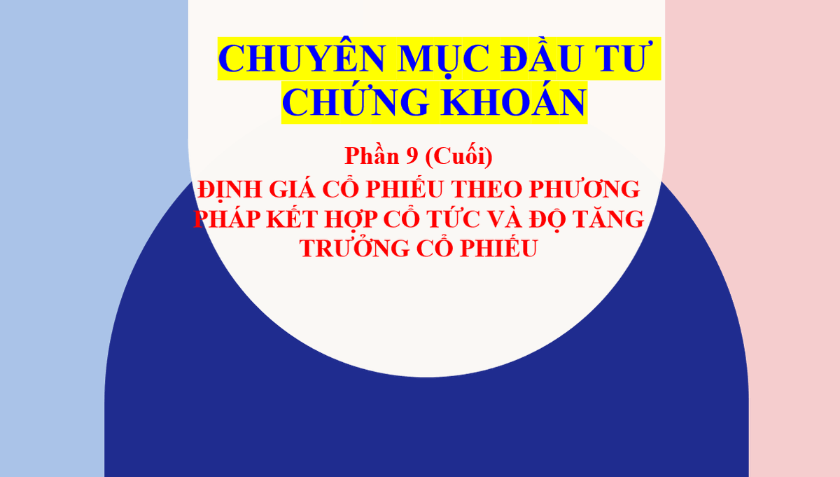 VinhTC's tweet photo. Chuyên mục đầu tư chứng khoán #stock - Các phương pháp định giá cổ phiếu - Phần 9 (phần cuối): Định giá cổ phiếu theo phương pháp kết hợp cổ tức và độ tăng trưởng cổ phiếu:
#VNIndex #VN30 #HOSE #HNX #Upcom
Đây là công thức được áp dụng bởi Peter Lynch & John Neff - 2 nhà đầu tư vĩ đại và có nhiều thành công trong việc đầu tư cổ phiếu.
Giá cổ phiếu thỏa bất đẳng thức sau thì được xem là giá tốt:

(R+G)/PE > 1.5

Trong đó:
R: Tỷ suất cổ tức (%), R = Cổ tức bằng tiền/Giá thị trường của cổ phiếu.
G: Tốc độ tăng trưởng trong dài hạn của cổ phiếu (%).
PE: Chỉ số PE của cổ phiếu.

Ví dụ:
Một công ty có EPS 12 tháng gần nhất là 5.000 đồng/cổ phiếu. Tốc độ tăng trưởng dài hạn của cổ phiếu được dự đoán là 8%/năm. Thị giá cổ phiếu là 40.000 đồng/cổ phiếu. Tỷ lệ chi trả cổ tức hàng năm là 30%, tức là 3.000 đồng. Dựa trên những số liệu này, bạn có thể tính được:

→ Tỷ suất cổ tức R = 3.000/40.000 = 7.5 (%)

→ Chỉ số PE (Hay chỉ số P/E) = 40.000/5.000 = 8

→ Chỉ số (R + G)/PE = (7.5 + 8)/8 = 1.93 > 1.5. Đây là dấu hiệu tốt để bạn mua loại cổ phiếu này.