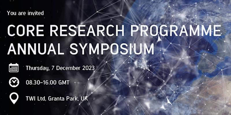 TWI_Ltd's tweet photo. 📢 Exciting Announcement!

Join us on 7 December 2023 at @TWI_Ltd's Cambridge headquarters in @GrantaPark for the TWI #CoreResearchProgramme (CRP) #AnnualSymposium.

🔗 Book now: https://t.co/8NFD4qBh63

#Research #Technology #Innovation #TWIMembership https://t.co/YPgvhOiSUa