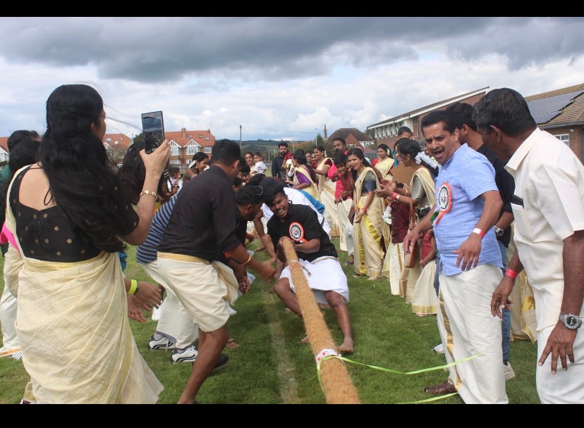 HighLettings's tweet photo. I’m please to say we were able to host the Worthing Malayalees Onum celebration. @HighLettings 
Tug of war, traditional singing and dancing. A fantastic community celebration. https://t.co/qJoqPfdqwL