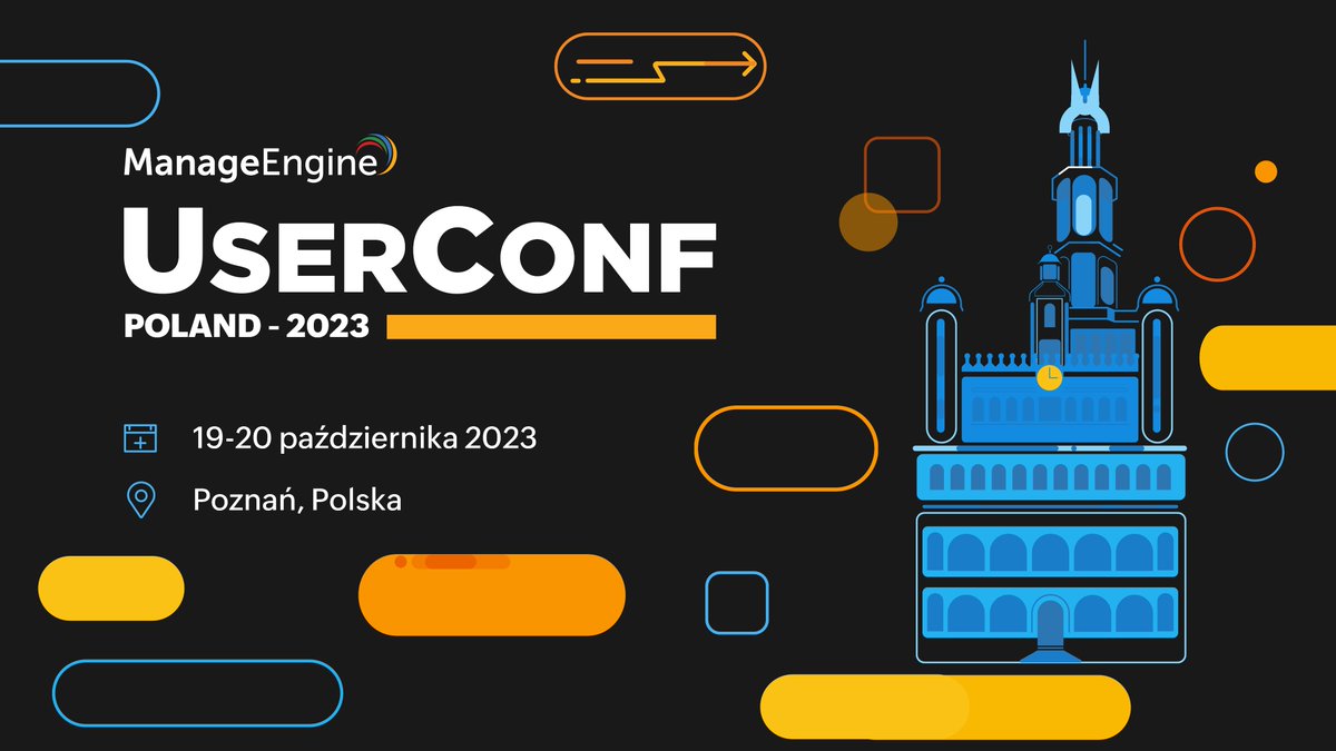 mwtsolutions's tweet image. 📣 MANAGEENGINE USER CONFERENCE 2023 is coming soon! 
 
For the 14th time, we will gather to talk about IT management, monitoring and security 🔥

Get ready for a refreshed edition of the legendary #ManageEngineForum! New name, new location, and more 👉eu1.hubs.ly/H05chPt0
