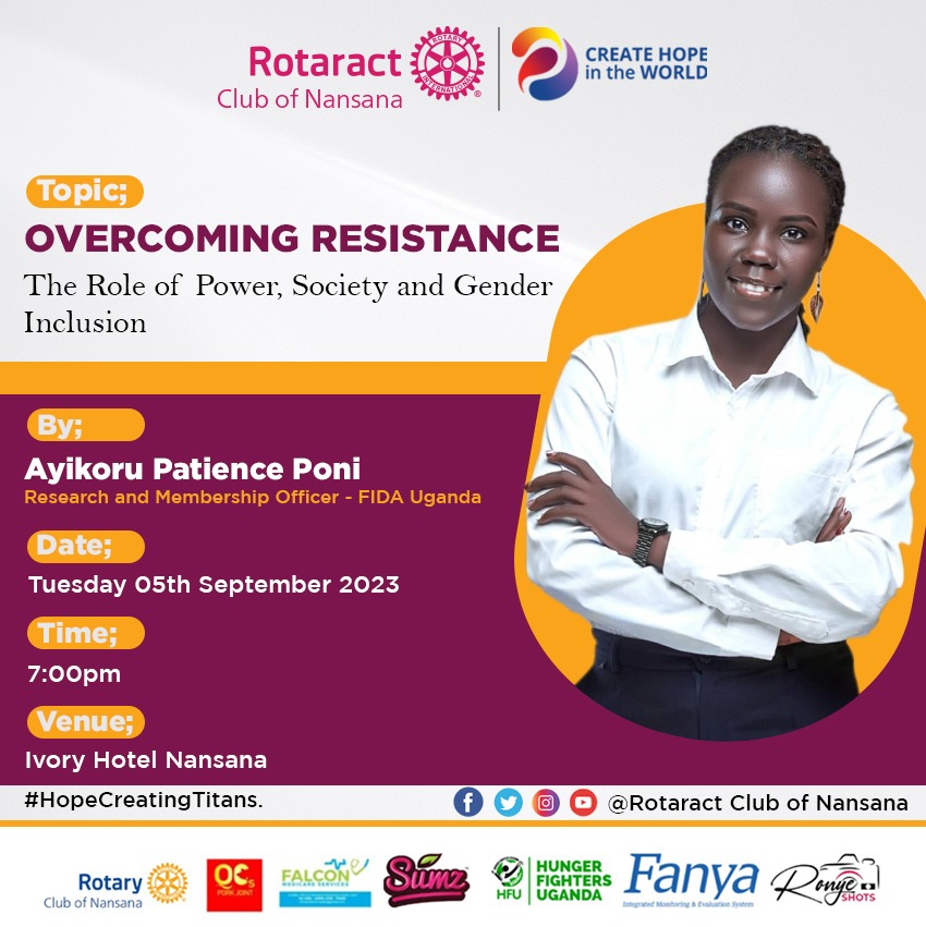 rctnansana's tweet image. FELLOWSHIP ALERT.
Come join us tomorrow, 4th.9.2023 at Ivory Hotel-Nansana for an interesting fellowship. Our guest speaker @PeshPoni will be dissecting a topic OVERCOMING RESISTANCE.
Fellowship starts at 7pm and you're all welcome.
#HopeCreatingTitans
#CreatingHopeInTheWorld