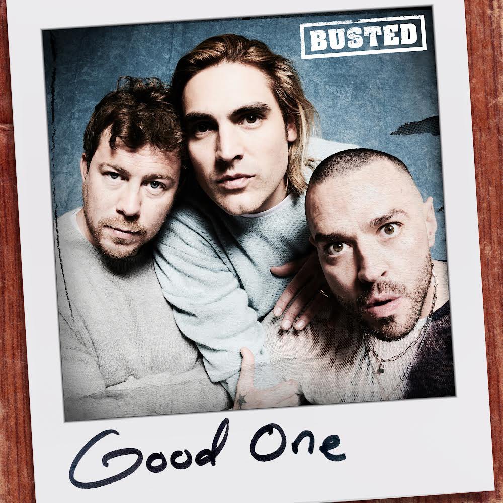Busted's tweet photo. We are loving this so much. Those of you who have been to a show already will have heard GOOD ONE… it’s all about the nostalgia of coming together after a long time apart and is out this Friday for your ears ➡️ https://t.co/BCPyG8JSpg https://t.co/F5T3u8JVfv