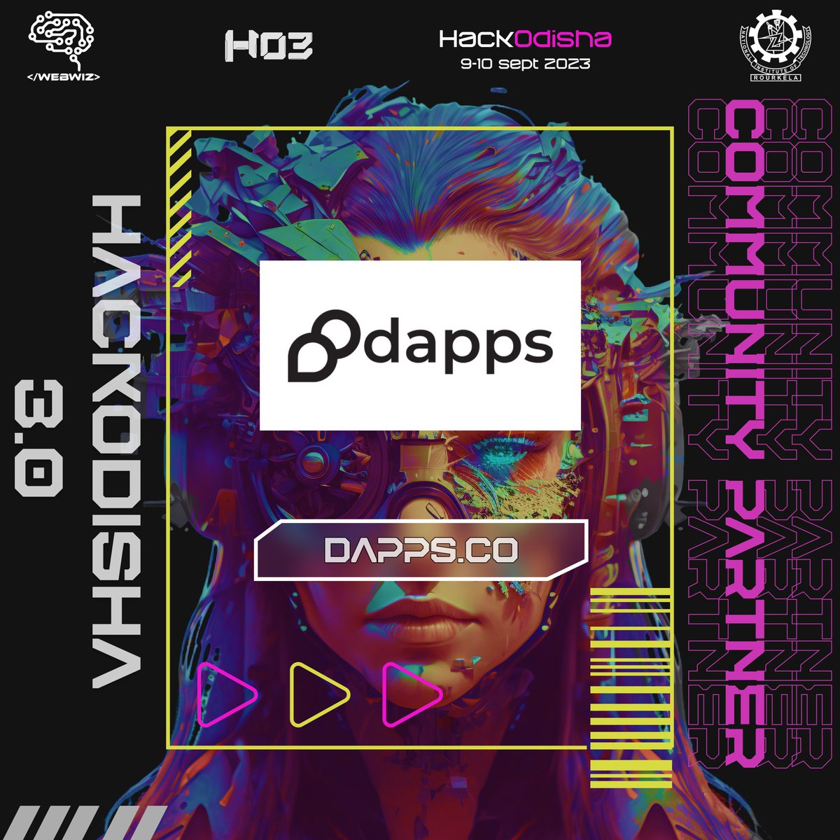 Hey Dappsters!🚀

We're over the moon to share some fantastic news with you!🌟 We're thrilled to unveil our partnership with <a href="/hackodisha/">Hackodisha 4.0</a> Hackathon

🤝 Get ready for an incredible journey as we, Dapps.co proudly announce our role as community partners for Hackodisha