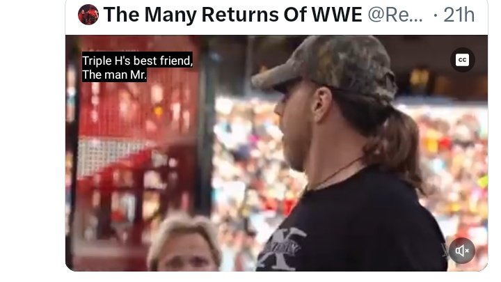 ArmbarSuperstar's tweet photo. @WrestlingHumble The closed captions were a gift that never stopped giving. https://t.co/7JPHFDpFMw