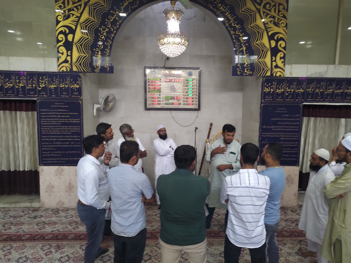 VisitMyMasjid's tweet photo. આ પ્રોગ્રામ મસ્જીદ કમિટીતરફથી રાખવામાં આવ્યો હતો,
જેમાં અને અન્ય સંસ્થાનાં સાથ સહકાર સાથે પ્રોગ્રામનું આયોજન કરવામાં આવ્યું હતું.

પ્રોગ્રામ નિમંત્રક તરીકે :
Sohel Ibn Istiyak 

#VisitMyMasjid
VISIT MY MASJID https://t.co/O96hvjOZEw