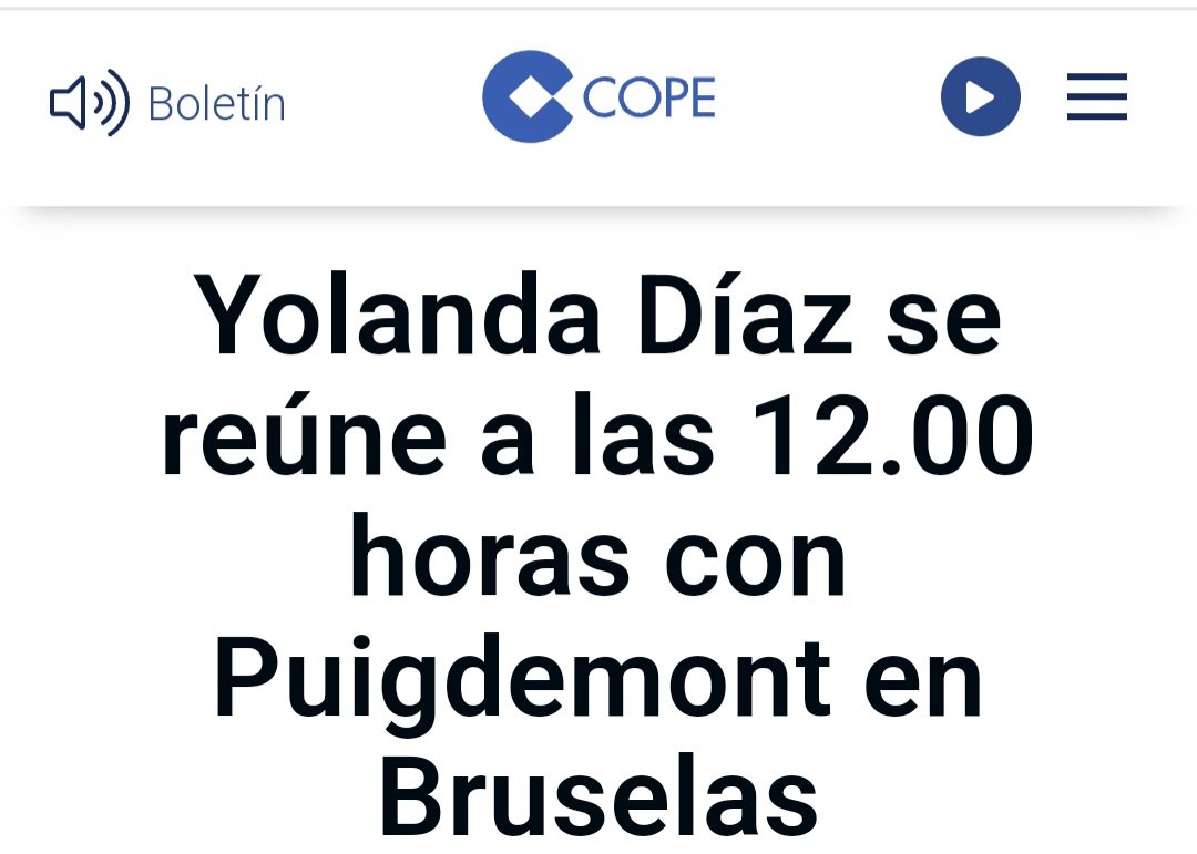 A @NunezFeijo de <a href="/ppopular/">Partido Popular</a>
no le podia recibir!!!

A mi no me dan miedo independentistas o bildu, sé lo q son; a mi me dan miedo los Comunistas 😱  y quien les blanquea!!!

<a href="/elmundoes/">EL MUNDO</a> <a href="/COPE/">COPE</a>