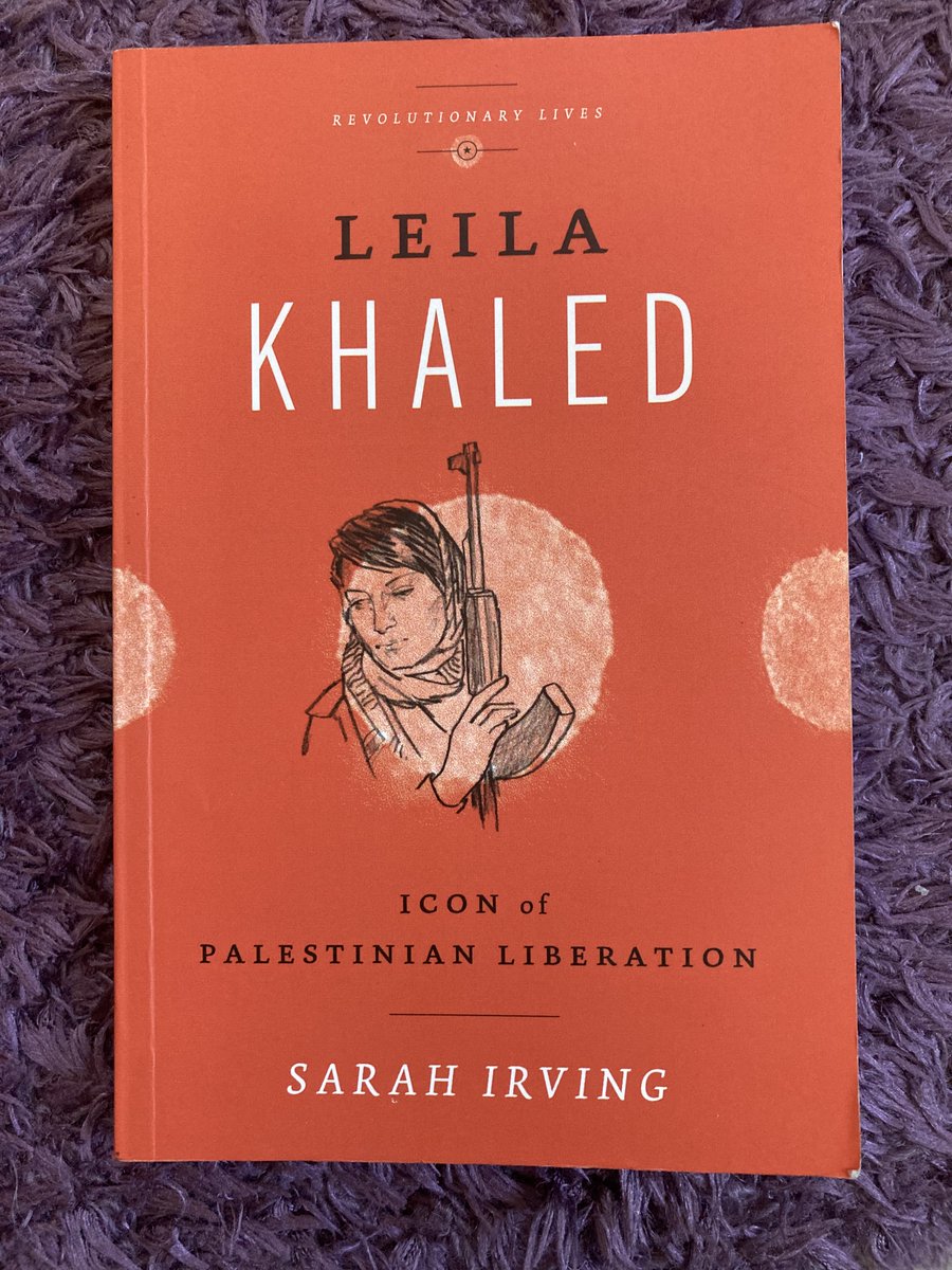 The Book of the day: 'Leila Khaled: Icon of Palestinian Liberation', Sarah Irving, Pluto Press, 2012, on sale in #abebooks #ebay #amazonuk #aegeanagency #leilakhaled #palestinianliberation