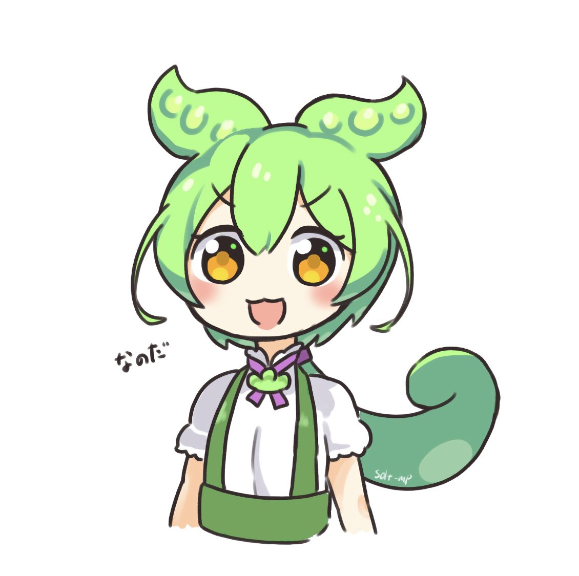 ずんだもん「さいきんハマっている #ずんだもん」|花梨(かりん)。@仕事と原稿中のイラスト