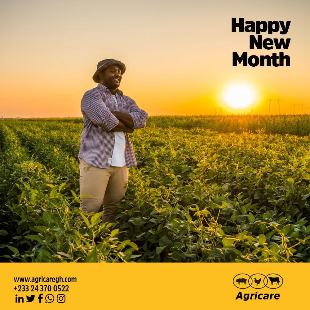 Agricaregh's tweet photo. Happy new month to you, our dear customer. It was a pleasure serving you through last month. Thank you for being a loyal customer of Agricare. We appreciate your patronage and look forward to helping you with any additional needs you’ll request in the new month. Happy new month! https://t.co/hqbry01fNJ