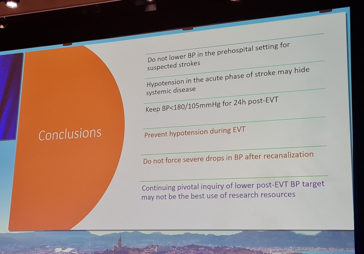 NN_publishing's tweet photo. Concluding messages from @ASafouris - @FishingNeurons asks whether 'we should just sit back and leave the blood pressure alone' in these patients. Safouris says the current evidence indicates 'maybe, we are being too aggressive'
#ESMINT2023 @esmintsociety https://t.co/fIyNorbcCv