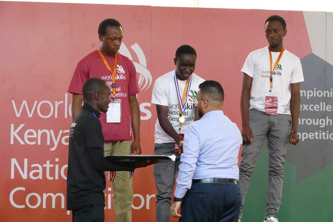 KihbtT's tweet photo. KIHBT won 2 Silver medals in Brick Laying and Floor Tiling respectively in the concluded World Skill National Competition.Well done team! https://t.co/STXCuFxHw2