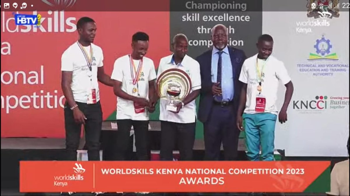 KihbtT's tweet photo. KIHBT won 2 Silver medals in Brick Laying and Floor Tiling respectively in the concluded World Skill National Competition.Well done team! https://t.co/STXCuFxHw2