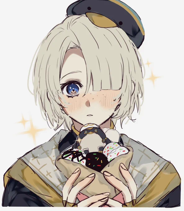 #GenshinImpact #Freminet フレミネくんクレープお食べっ 