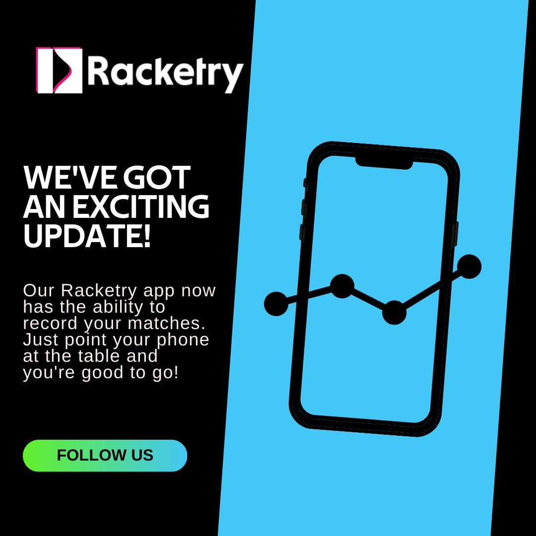 racketry_tt's tweet image. Introducing a revolutionary new way to practice and improve your skills – our Racketry app now records your matches! 🚀 Pre-order it now and start taking control of your ping pong performance.

#racketry #tabletennis #tabletennisplayer #pingpong