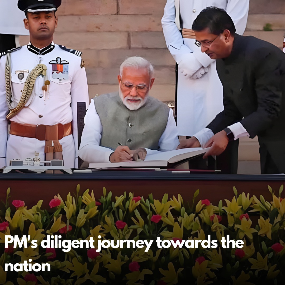 Ourahmedabad1's tweet image. Since May 2014, the day Narendra Modi took oath as the Prime Minister, he never took a single day leave from his work and service. An RTI query regarding the same got this response from the PMO. Additionally, he has also attended over 3000 events since then. 

#Modi #Narendramod