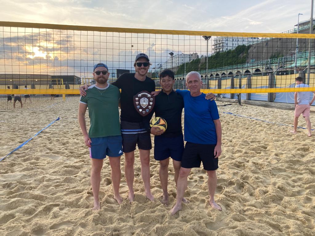 alexghionis's tweet photo. Can't believe our @SPRU beach volleyball team won the @SussexUni staff championship: top of the rankings! Time for us to take on other science policy researchers (#euspri)! https://t.co/Rc96L08q8i