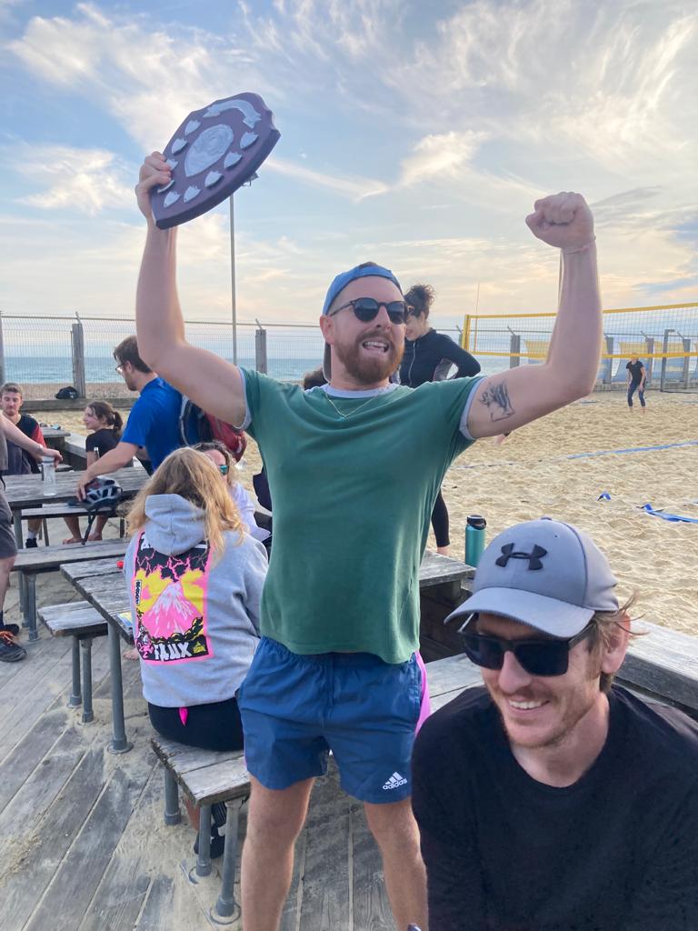 alexghionis's tweet photo. Can't believe our @SPRU beach volleyball team won the @SussexUni staff championship: top of the rankings! Time for us to take on other science policy researchers (#euspri)! https://t.co/Rc96L08q8i