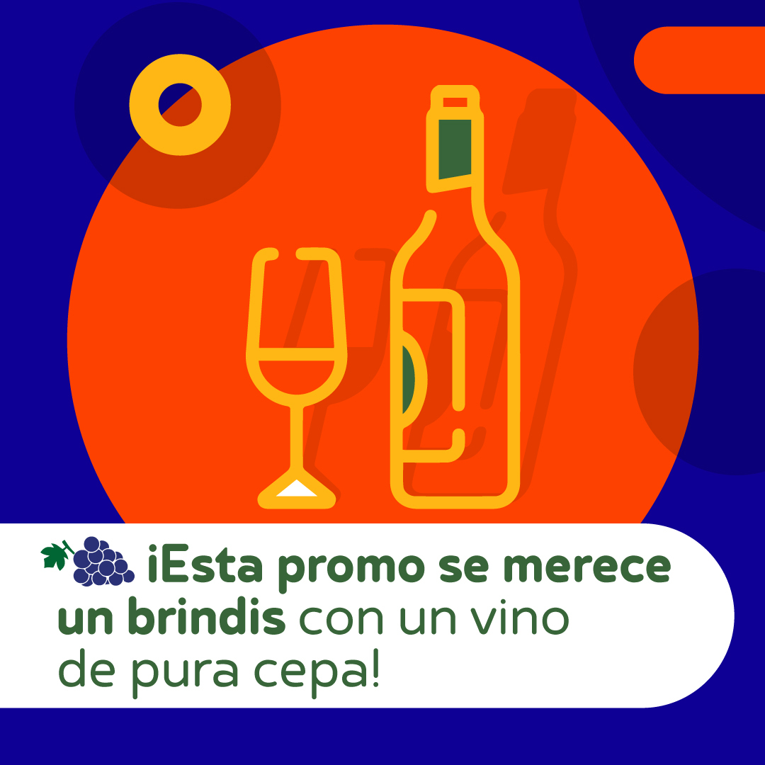 populoos's tweet photo. El maridaje perfecto para un buen vino es...¡Un ofertón como este! Fibra 300Mb + 50GB + llamadas ilimitadas y 120GB EXTRA* GRATIS a 34,80€. Vecinos de la uva… ¡Felices fiestas de la vendimia! #populoos #extragb #gbgratis #vendimia #fiestasdelavendimia https://t.co/NwbYqqqyis
