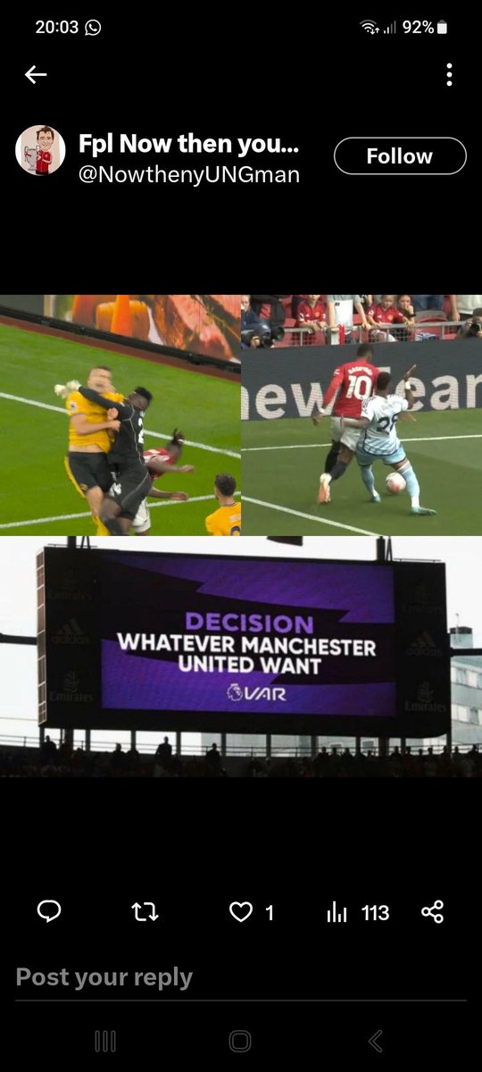 Toshack_10's tweet photo. @talkSPORT Stop moaning,what goes around comes around,you got 4more pts than you should have https://t.co/dxga1LsYXI
