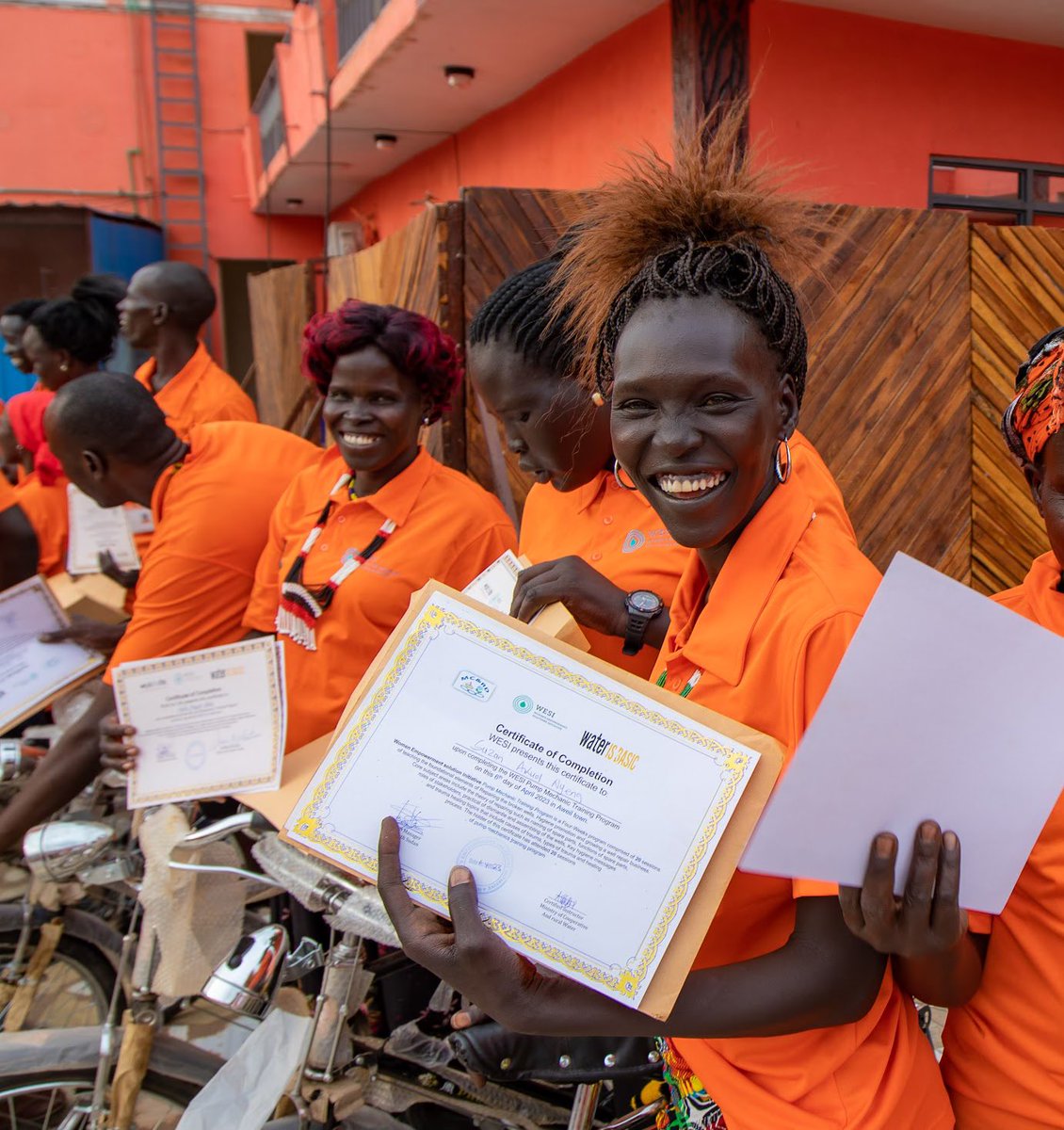 waterisbasic's tweet image. We believe the water crisis is best solved by those most impacted by it - women.

The US Water is Basic staff and donors are in South Sudan this week visiting the teams of well repair mechanics in Aweil.

Stay tuned for updates as we share stories of impact!

#waterisbasic