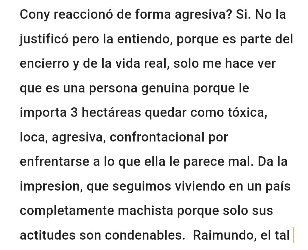 rociooaalvarado's tweet photo. Dejaré de ver el reality, porque me causa ansiedad todo el hate que recibe Cony, cuando Jorge se fue a los combos? Pobrecito, Pincoya a los golpes? Pobrecita , da la impresión que las críticas son solo para Cony, de Loca, de agresiva por reaccionar

#theluloshow #TheLulosShow https://t.co/bklSh0b2Xe