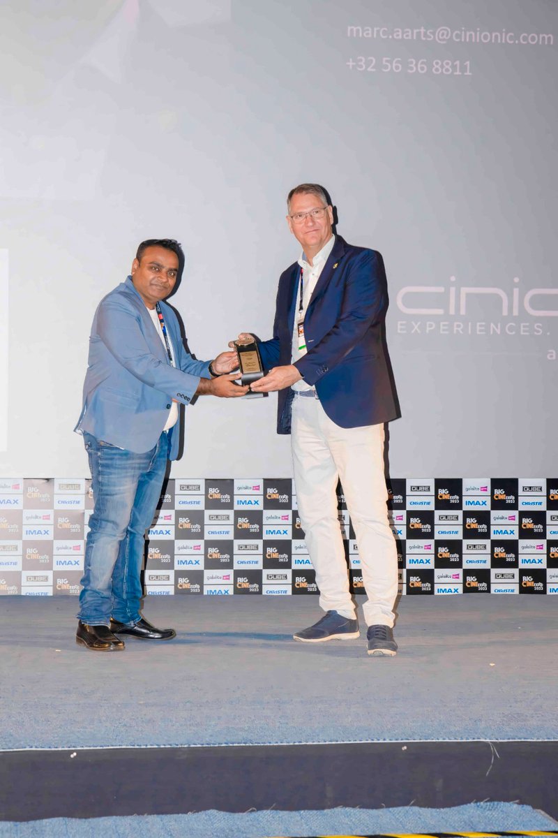 raghavnews's tweet photo. SHINING LIGHT ON YOUR SAVINGS: THE POWER OF CINIONIC LASER SOLUTIONS
Presenter: Marc Aarts, Director Commercial Strategy EMEA & APAC at Cinionic, a Barco Company
#BigCineExpo #TheatreWorld #MarcArts #Cinionic #Barco #Raghavnews #TWnews @cinionic @Barco @raghavnews https://t.co/e49fMGu9OU