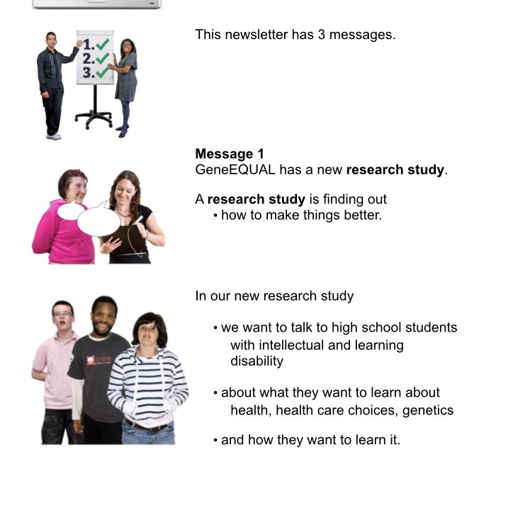 GeneEQUAL (@geneequal) on Twitter photo Have you signed up the #GeneEQUAL #Easy Read newsletter? Get our latest news, research updates & achievements delivered straight to your inbox every 2-3 months. Sign up NOW! Click here: geneequal.com/geneequal/conn… <a href="/emmagenetics/">(Elizabeth) Emma Palmer (she / her)</a> <a href="/IvaStrnadova/">Iva Strnadova</a> <a href="/bronwynterrill/">Bronwyn Terrill</a> @JLSbioethics Have you signed up the #GeneEQUAL #Easy Read newsletter? Get our latest news, research updates & achievements delivered straight to your inbox every 2-3 months. Sign up NOW! Click here: geneequal.com/geneequal/conn… <a href="/emmagenetics/">(Elizabeth) Emma Palmer (she / her)</a> <a href="/IvaStrnadova/">Iva Strnadova</a> <a href="/bronwynterrill/">Bronwyn Terrill</a> @JLSbioethics