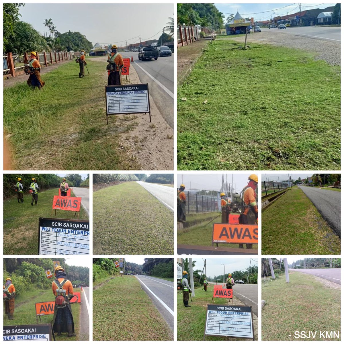 ssjv_kemaman's tweet photo. Update : 04/09/2023 (ISNIN)

Team R03 , Kerja-Kerja memotong rumput di laluan-laluan negeri di daerah Kemaman, Terengganu.

@jkrkemaman
@JKRTerengganu
@sasoakai
 
#SSJV
#SasoakaiResources
#YOURSAFETYISOURTOPPRIORITY https://t.co/f598cj2dPT
