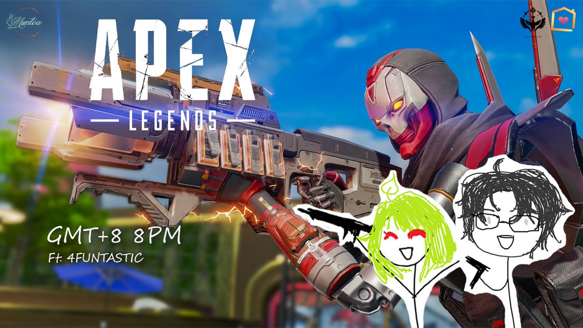 MiinteaVT's tweet photo. 【 #ApexLegends 】APEPE WITH MY BROTHER, @/4FUNTASTIC_ TONIGHT AT 8:00 PM GMT+8! 🍵🌸
Waiting room down below!⤵️
#MiintLIVE #PHVtuber #ENVtuber #ProjectOkaeri https://t.co/g2Wyp2m3qb