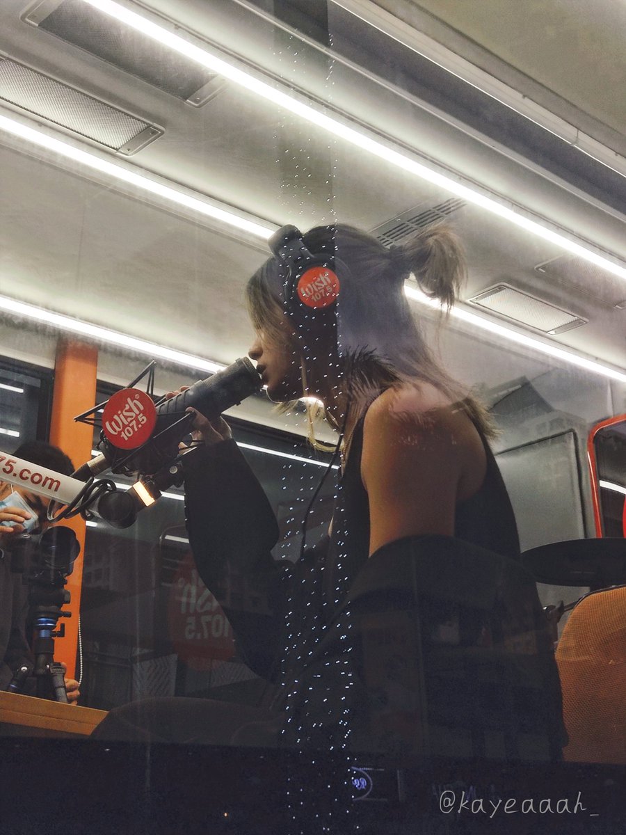 kayeaaah_'s tweet photo. Even your side profile is mesmerizing! You're so gorgeous my love and I miss you sooo much. So proud of you!
YLONA GARCIA on WISH BUS 107.5 #YlonaGarcia #WISHBus #DontGoChanging #EntertainMe #YG @ylona_garcia https://t.co/4m5IZFSXS2