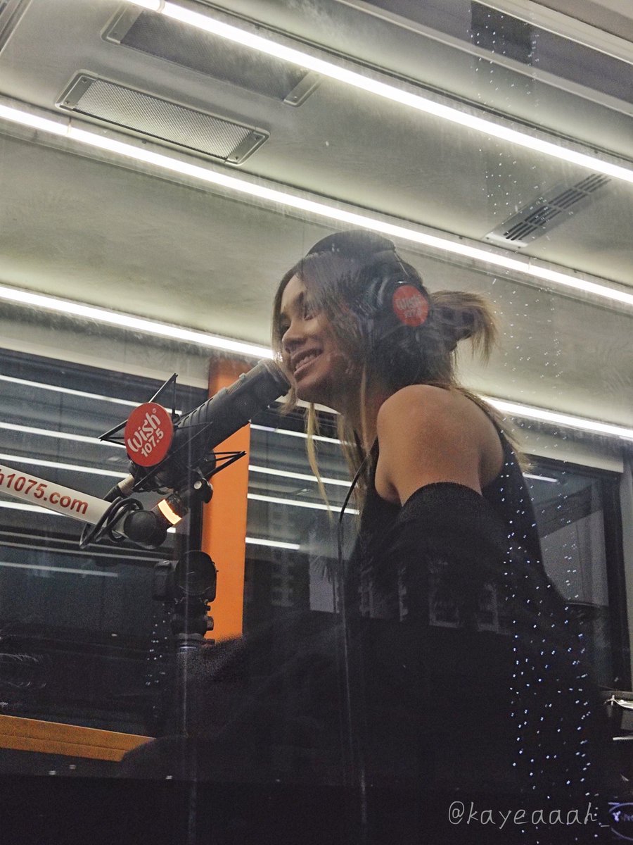 kayeaaah_'s tweet photo. Even your side profile is mesmerizing! You're so gorgeous my love and I miss you sooo much. So proud of you!
YLONA GARCIA on WISH BUS 107.5 #YlonaGarcia #WISHBus #DontGoChanging #EntertainMe #YG @ylona_garcia https://t.co/4m5IZFSXS2