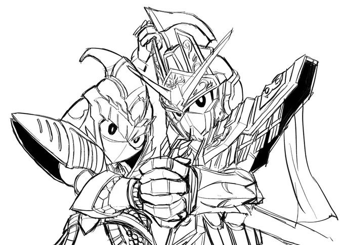 とりあえず本編で無かったシーンの絵をあげて誤魔化しておこう… 