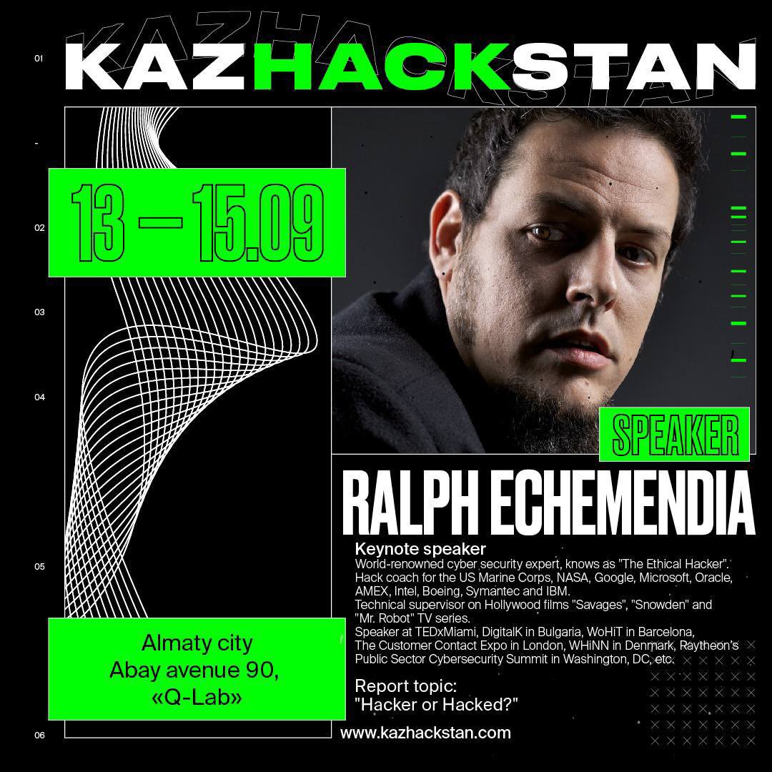Are you a hacker? Have you been hacked? How do you know?

🚀 Brace yourselves for an extraordinary dive into the cyber cosmos with Ralph Echemendia at KazHackStan 2023!