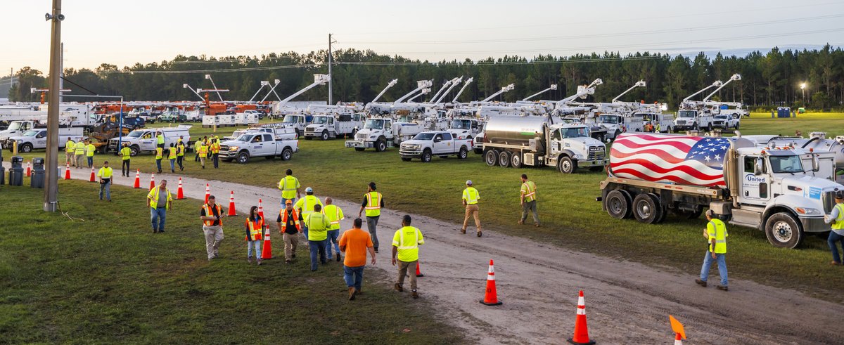 insideFPL's tweet image. We thank our 12,000-strong workforce who restored power safely and quickly to customers affected by #Idalia. #LaborDay