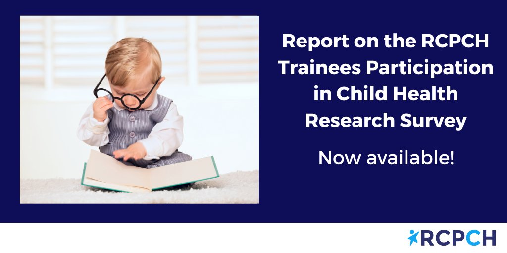 The RCPCH Trainee Research Network conducted a survey to ascertain the portion of trainees undertaking research across the devolved nations and in what capacity. Click to read more! ow.ly/ouE950PGllJ #RCPCH #TraineeResearchNetwork #PaediatricResearch