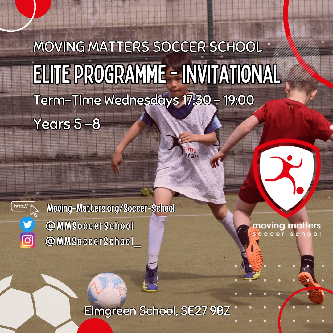 Moving_Matters's tweet photo. Moving Matters Soccer School 🚨 ⚽

Our Soccer School sessions are live for the 23/24 season
The Elmgreen pitch has been redone and we are ready to kick on with a new-look MMSS this year.

First Session Free using code: FREE23

Book Here: https://t.co/oXHd3NX6nw https://t.co/XyPikif4z3