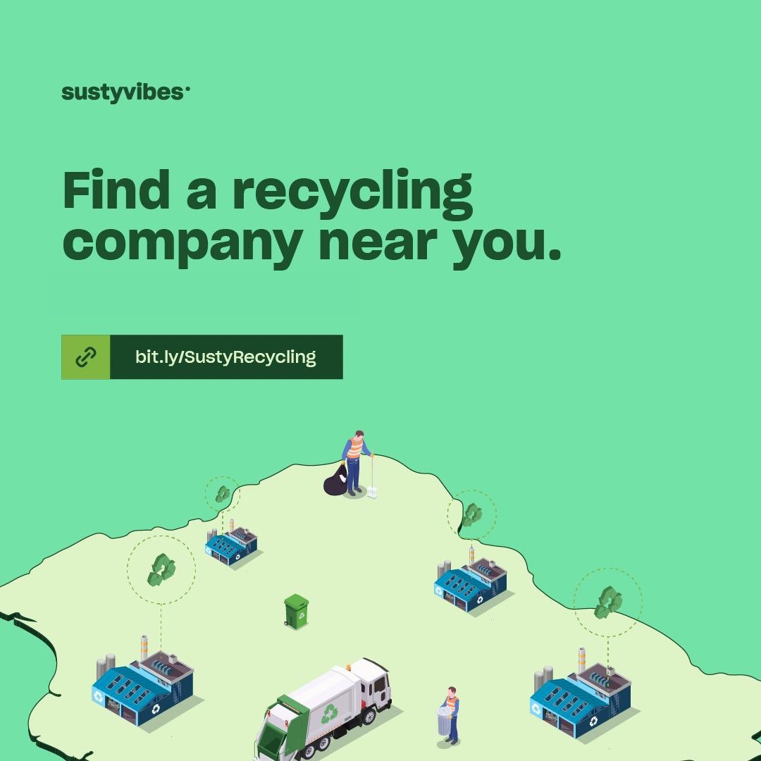 SustyVibes's tweet photo. Recycling is a great way to save resources and reduce waste. Instead of throwing things away, we can reuse materials to make new stuff. This not only saves energy but also helps the environment by cutting down on pollution. ♻️🌍

Ready to start your recycling journey? Visit https://t.co/RlpcFUSU2Y to find a nearby recycling center or suggest one!

#SustyVibes #ReduceReuseRecycle #StareDownonPollution  #recycle