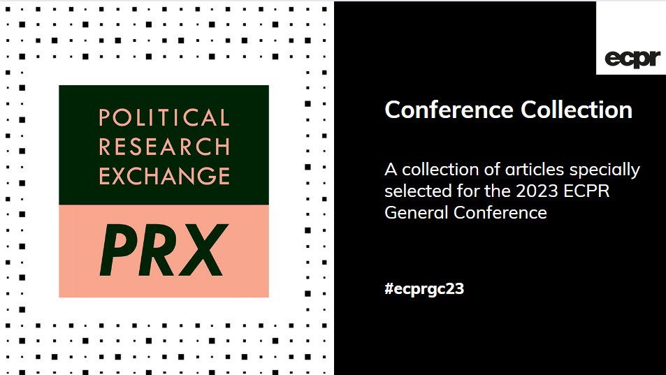 📙 PRX Conference Collection for #ecprgc23 Does it matter what autocrats say? @SeraphineMaerz analyses the language authoritarian leaders use to legitimise their rule. Read the article 👉 bit.ly/45tOfHE Browse the collection 👉 bit.ly/45GCGgn #OA