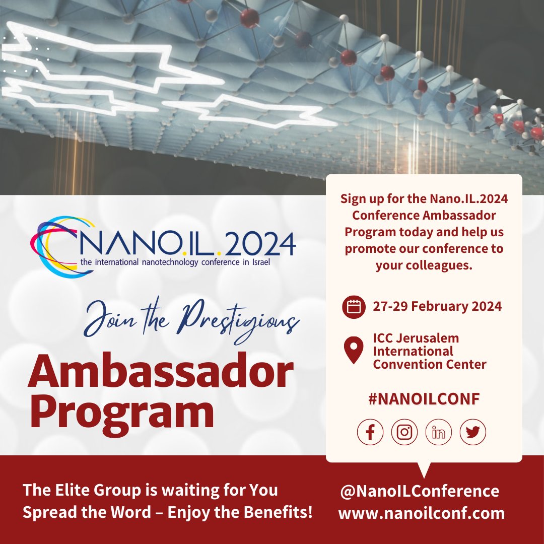 NANO.IL Conference & Exhibition tweet media