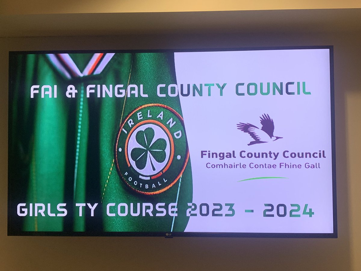 FAI / Fingal TY Soccer Course tweet media