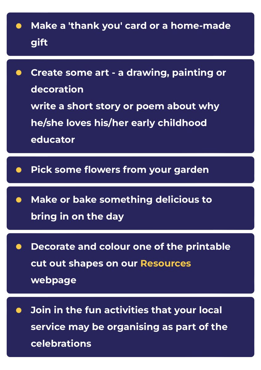 Some ideas for families for “Early Educator Day.”
Here’s another - put pressure on politicians to ensure that CCS goes to funding children’s education not international, for-profit organisations #ozearlyed