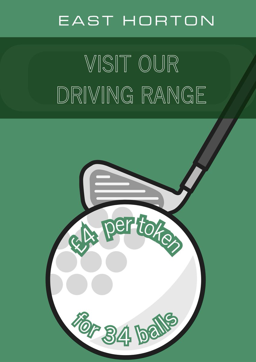 Now that the kids have gone back to school, why not have some time to yourself and practice your swing on our driving range⛳️
Open to both members and visitors, you can even finish off with a bite to eat in our Greenside barn!