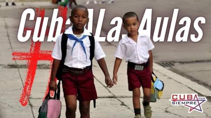 ✍️'Educar: es preparar al hombre para la vida.”
De regreso a las aulas. Inicio del curso escolar 2023-2024
#EducarConAmor
#JuntosPorCuba