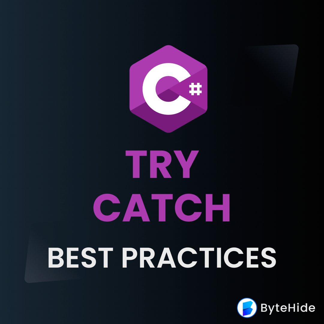 Best practices in handling exceptions in C#