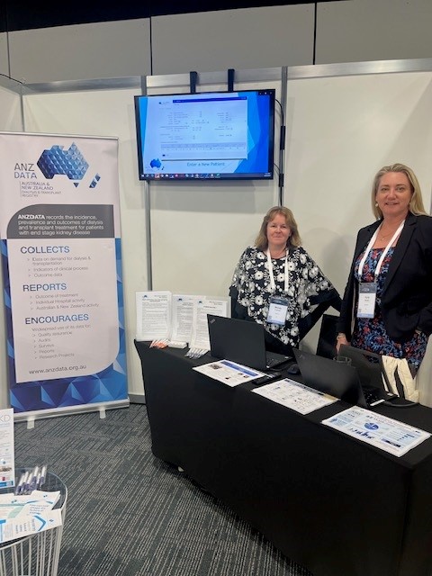 If you happen to be attending the @ANZSNasm, we invite you to visit the ANZDATA booth and extend a warm greeting to Kylie and Mandy.