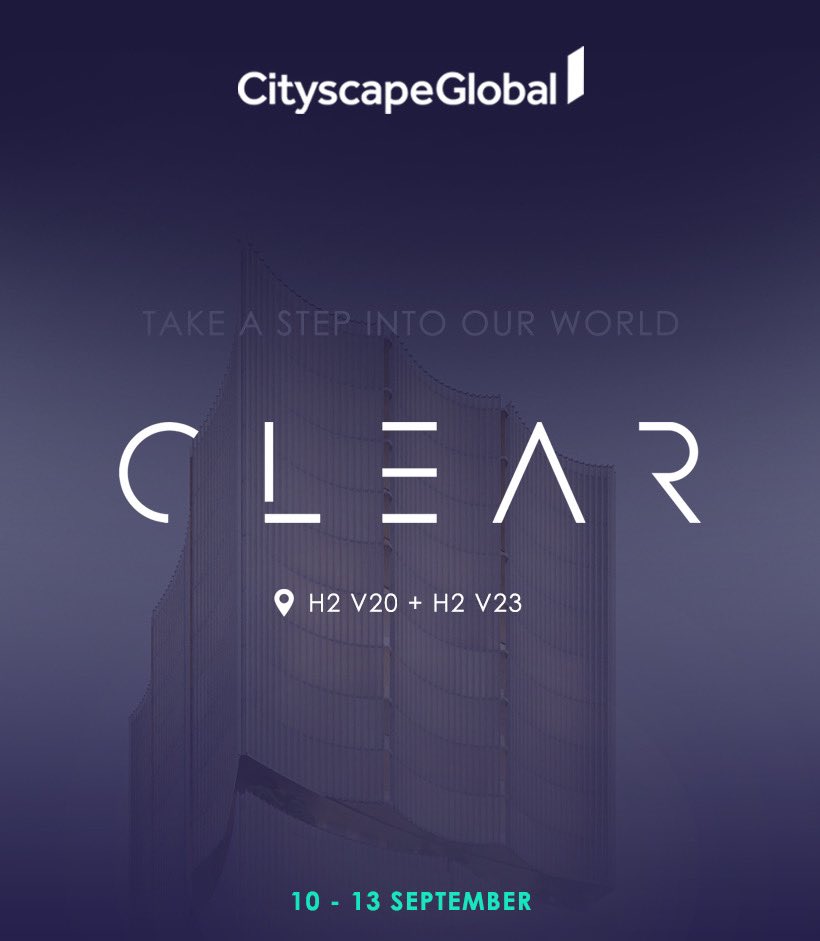 يسرنا دعوتكم لزيارة جناحنا في معرض #سيتي_سكيب للاطلاع على أحدث مشاريعنا ولقاء أبرز المختصين بالمجال العقاري والمعماري.