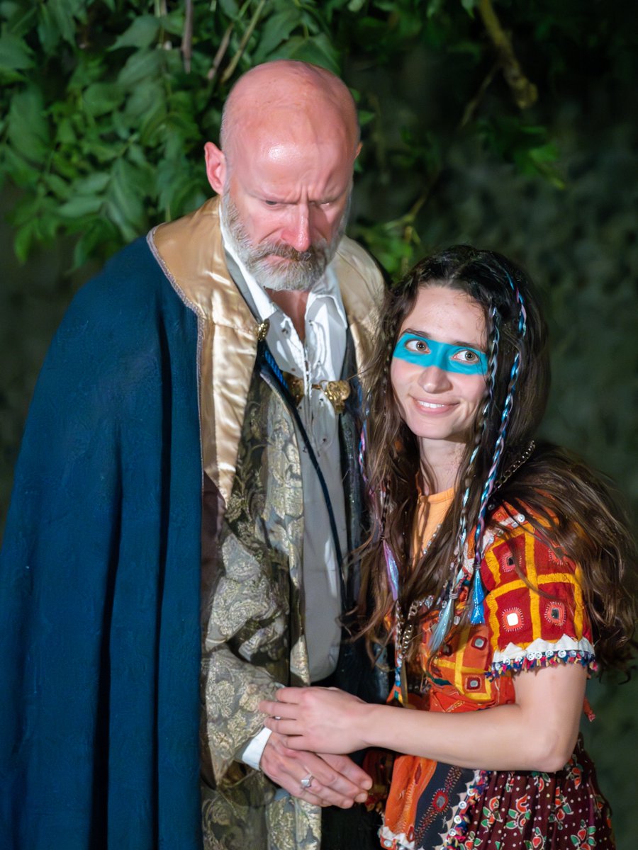 aviv_jen's tweet photo. Prospero and Ariel

shots by Trevor Lee &amp; Mike Harris

#cambridgeshakespearefestival #shakespeare #thetempest #summer23 #prospero #ariel https://t.co/SCP38QAdfl