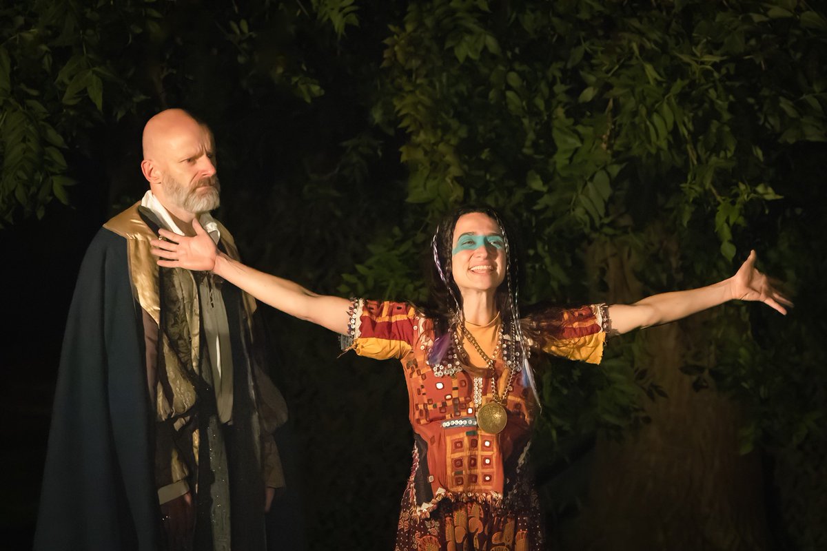 aviv_jen's tweet photo. Prospero and Ariel

shots by Trevor Lee &amp; Mike Harris

#cambridgeshakespearefestival #shakespeare #thetempest #summer23 #prospero #ariel https://t.co/SCP38QAdfl