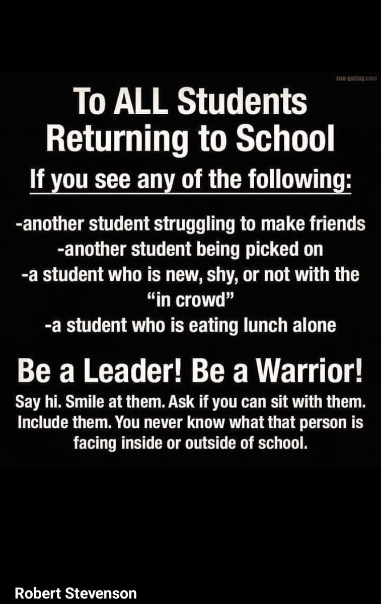 As the school year begins, I am reminding myself that this applies to all of us staff as well in interacting with one another; to truly model Gospel values to our students and school communities.