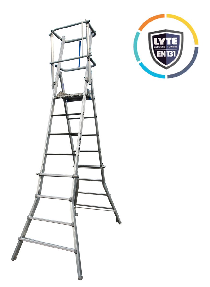We are very excited to announce that both our Aluminium and Glassfibre MultiLyte Telescopic Podiums have been certified to EN131-7!

Contact our sales team to learn more :
📲 01792 796666
✉ sales@lyteladders.co.uk

#producttesting #ladders #accessequipment #quality #worksite